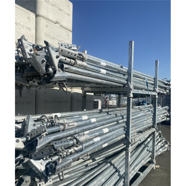 Slanted prop | galvanized | Adjusting range 260 cm - 461 cm